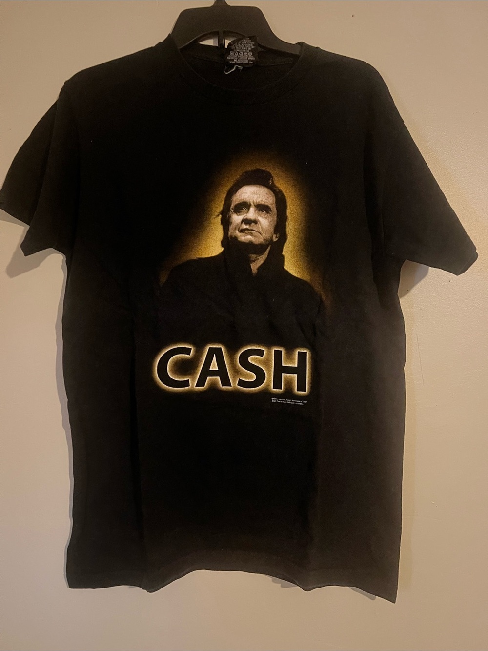 † Vintage Zion Rootswear Johnny Cash Graphic Tee - Size M